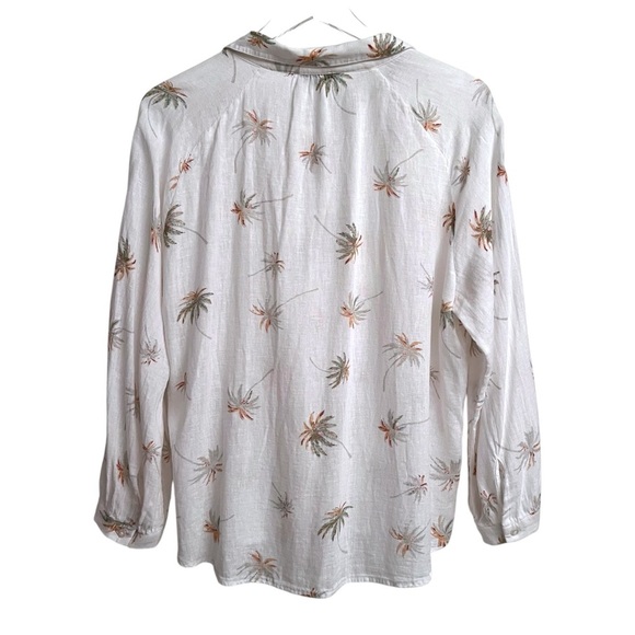 Rails White Floral Button Down Shirt - Picture 5 of 5